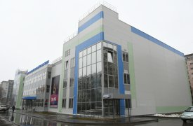 В новом центре художественной гимнастики в Туле проходят соревнования