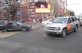 В Туле автоледи пострадала в ДТП