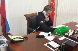 Алексей Дюмин провел селекторное совещание в связи с сильным снегопадом
