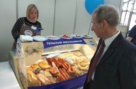 Более 70 наименований колбасной продукции представил ТМК на выставке «Тульское качество» в кремле