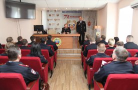 Личному составу Госавтоинспекции представили нового руководителя УГИБДД Вячеслава Лопатникова