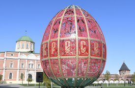 В Тульском кремле появился новый арт-объект «Светлая Пасха»