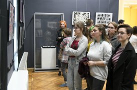 В Туле открылась выставка современной графики «Русский Букварь»