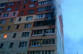В Туле во время пожара на ул. Перекопской погибла женщина