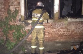 В Киреевском районе во время пожара погибла женщина