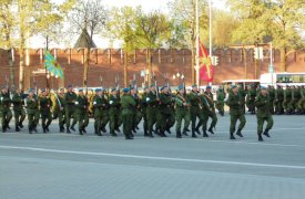 3 мая в Туле прошла репетиция парада Победы