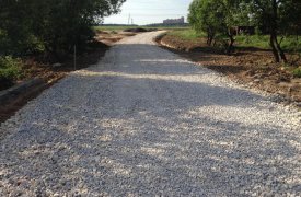 10 тульских дорог отремонтировали щебнем