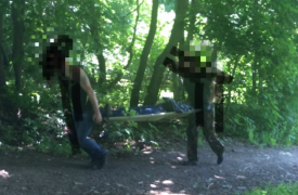 В лесу г. Донского найден труп мужчины