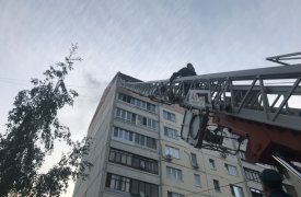 Два человека спасены из пожара на ул. Степанова в Туле