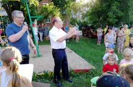Юрий Цкипури принял участие в празднике двора