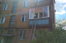 В Туле во время пожара в квартире на ул. Шухова погибла пенсионерка