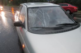 В Тульской области пенсионерка пыталась перебежать дорогу и оказалась в больнице