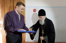 В Тульской области благоустраивают территорию мужского монастыря