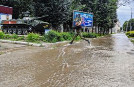 Капризы природы. Дожди и грозы принесли в Тулу наводнение