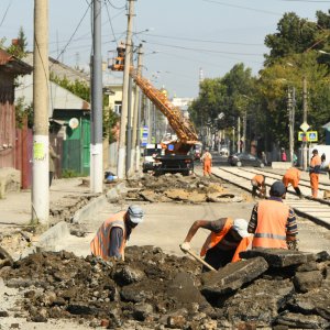 Ремонт дороги на ул. Оборонной в Туле: работы ведутся и днем и ночью