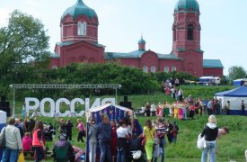 Самым юным участником фестиваля "Былина" на Куликовом поле стал 3-летний конкурсант