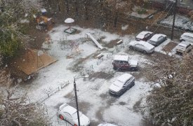 Первый снег в октябре: как Тула «пережила» непогоду