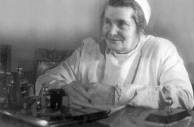 Вера Гумилевская самоотверженно исполняла свой врачебный долг, несмотря на нелегкие для страны годы