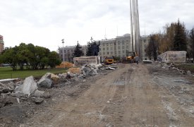 К 30 ноября в Туле отремонтируют площадь Победы