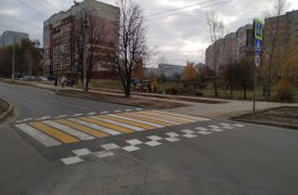 В Туле модернизируют пешеходный переход на ул. Кутузова