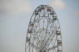 В Туле открылось новое 55-метровое колесо обозрения