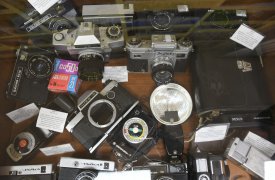 Выставка ретро фототехники «От форматных до цифровых...» открылась в Туле