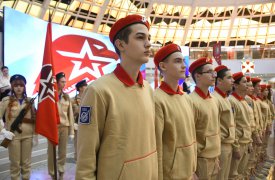 В тульском Музее оружия прошло посвящение в юнармейцы