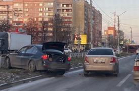 ДТП в Туле на Кирова: иномарка 