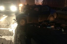 Жуткое ДТП под Тулой: один человек погиб и трое пострадали