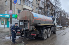 В Туле организована раздача воды из-за коммунальной аварии на водозаборе