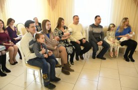 В Туле прошла новогодняя церемония регистрации новорожденных