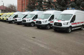 Тульский Центр медицины катастроф получит 39 новых автомобилей «скорой помощи»