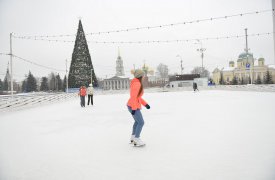 В четверг, 26 декабря, Губернский каток в Туле будет закрыт для посещения
