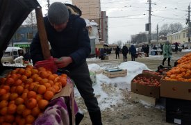 Плехановсикй рынок в Туле заполонили 