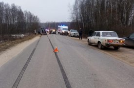 В Тульской области на трассе сбили 80-летнего мужчину