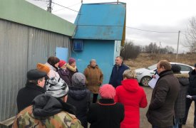 В Туле на Новомосковском шоссе обустроят пешеходный переход