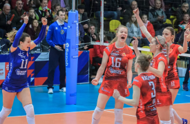 Тульские волейболистки выиграли у 