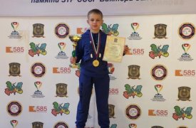 Тульский школьник в очередной раз стал победителем в турнире по вольной борьбе