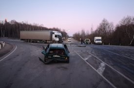 В массовом ДТП в Туле пострадали четверо мужчин