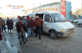 Тульские маршрутки проходят тотальную дезинфекцию