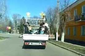 В Тульской области священники сделали крестный ход против коронавируса