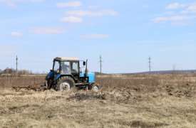В Туле из-за погодных условий раньше приступили к противопожарной опашке