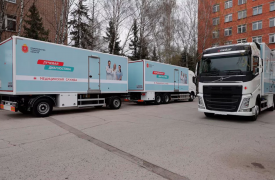 Два передвижных медицинских комплекса поступили в Тульскую область