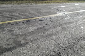 После вмешательства прокуратуры в Ленинском районе Тулы отремонтировали дорогу
