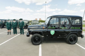Тульское лесничество получило в подарок 12 автомобилей повышенной проходимости