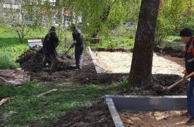 В Туле начали преображение дворовых территорий
