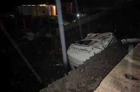 В Тульской области большегруз 