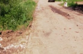 В Дубенском районе восстановили дорогу после сильного дождя