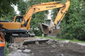 В Туле на ул.Льва Толстого и Коминтерна ремонтируют дороги