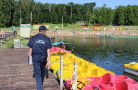 В Туле провели приемку пляжа в Центральном парке